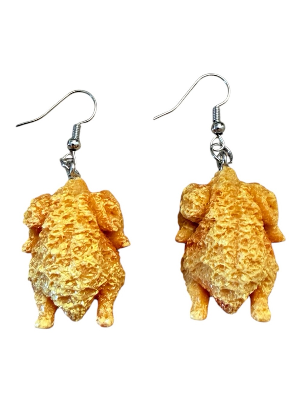 3D Chicken Earrings